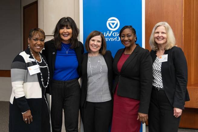 Photo of partnership leaders during grand opening.